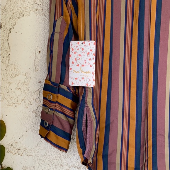 Free People All Smiles Shirt Size Small - Picture 5 of 7